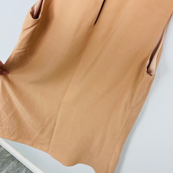 Lovers + Friends Beautiful Light Dust Pink Cream Halter escape dress - Picture 8 of 9